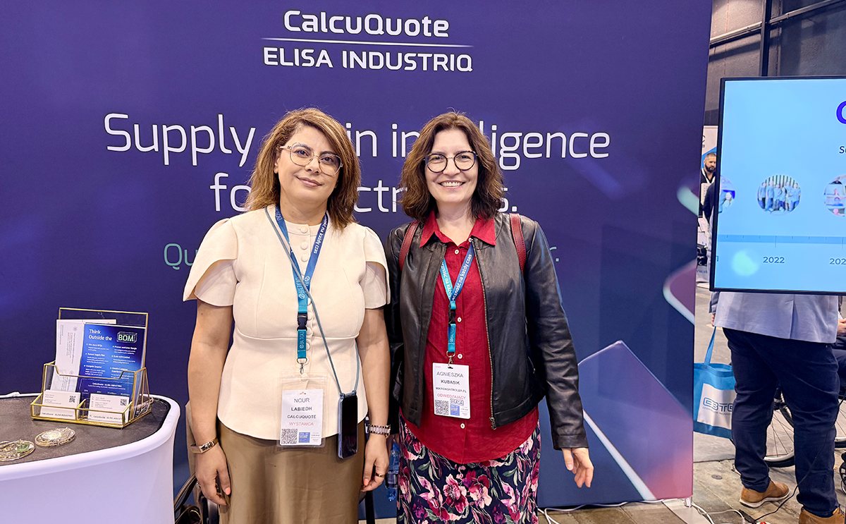 Nour Labiedh z CalcuQuote i Agnieszka Kubasik z Mikrokontroler.pl