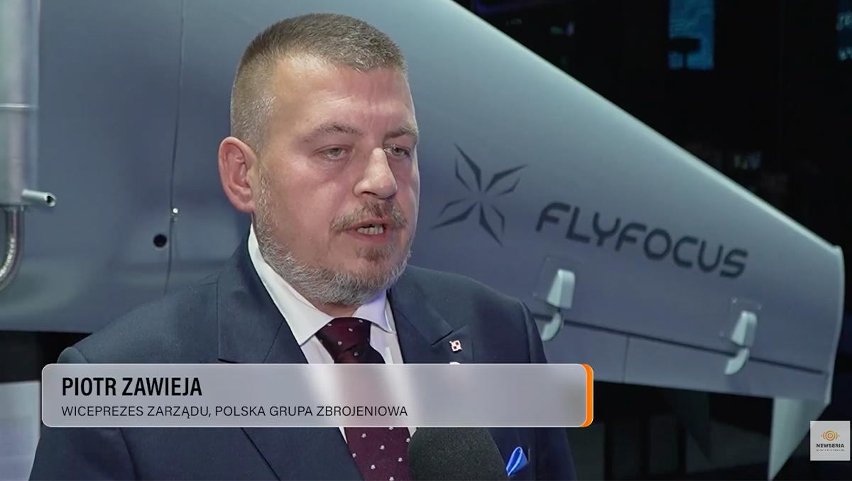 Piotr Zawieja, wiceprezes Polskiej Grupy Zbrojeniowej | źródło: Newseria