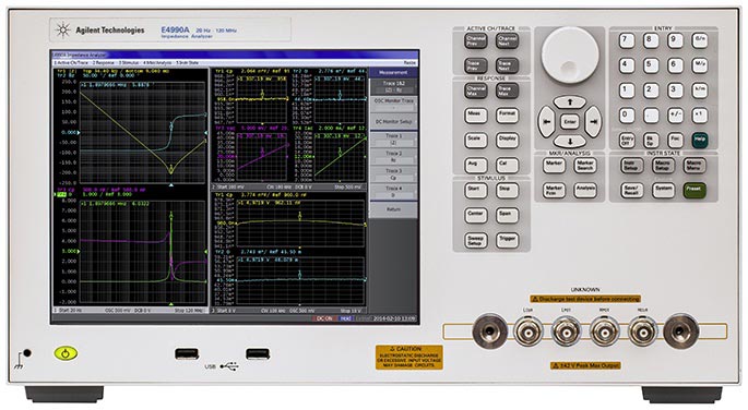 Agilent Technologies prezentuje analizatory impedancji o elastycznych zakresach częstotliwości testowych