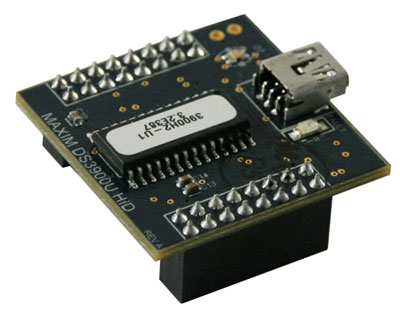 Fot. 4. Wygląd modułu interfejsowego DS3900U, który jest często stosowany w zestawach ewaluacyjnych firmy Maxim Integrated