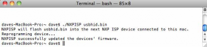 Rys. 6. Narzędzie Mac OS-X NXPISP