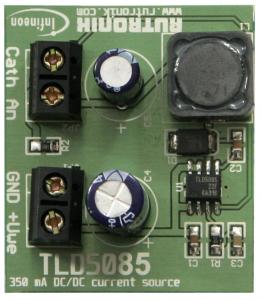 Fot. 3. Płytka przetwornicy z TLD5085 zastosowana do zasilania diod N42180 firmy Seoul Semiconductor
