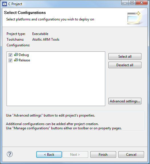 Rys. 6. Wybór konfiguracji (Select Configurations)