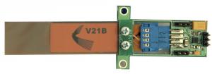 Fot. 5. Wygląd zmontowanego zasilacza wibracyjnego z układem LTC3588 i piezoelektrycznym generatorem napięcia V21B