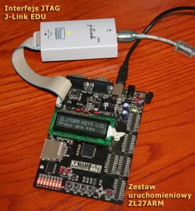Fot. 3. Interfejs J-Link EDU dołączony do zestawu ZL27ARM