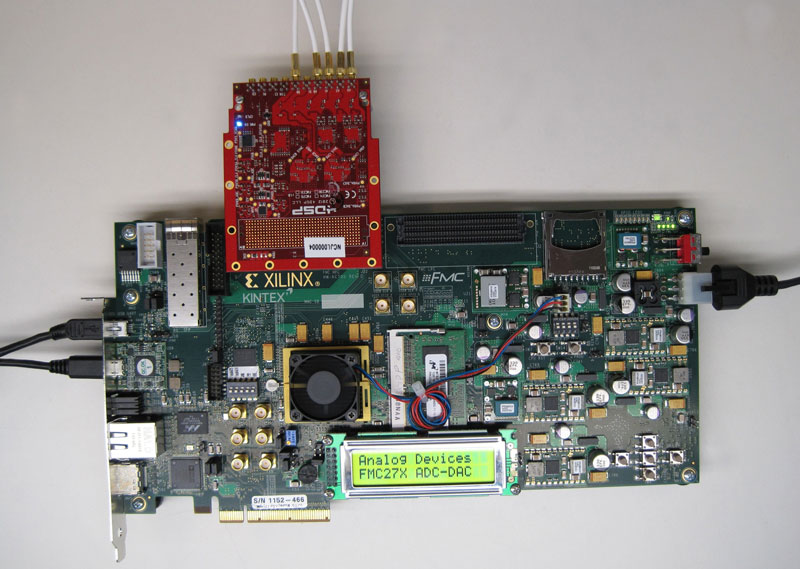 Płytka FPGA Mezzanine Card z szybkimi przetwornikami A/C