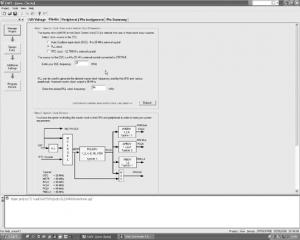 Rys. 6. Zakładka służąca do konfiguracji generatora zegarowego mikrokontrolera STR911FM44